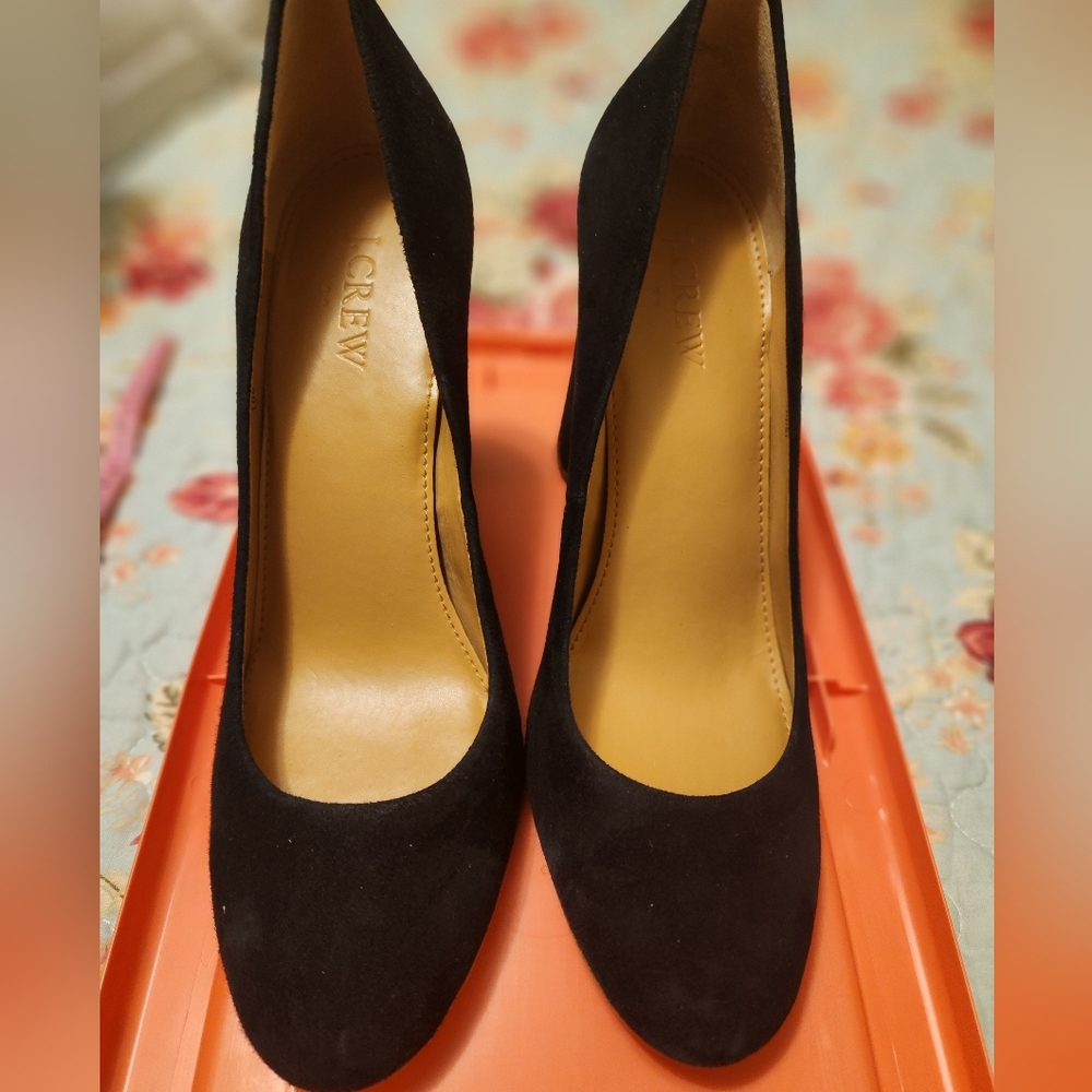 J. Crew Classic Black Heels